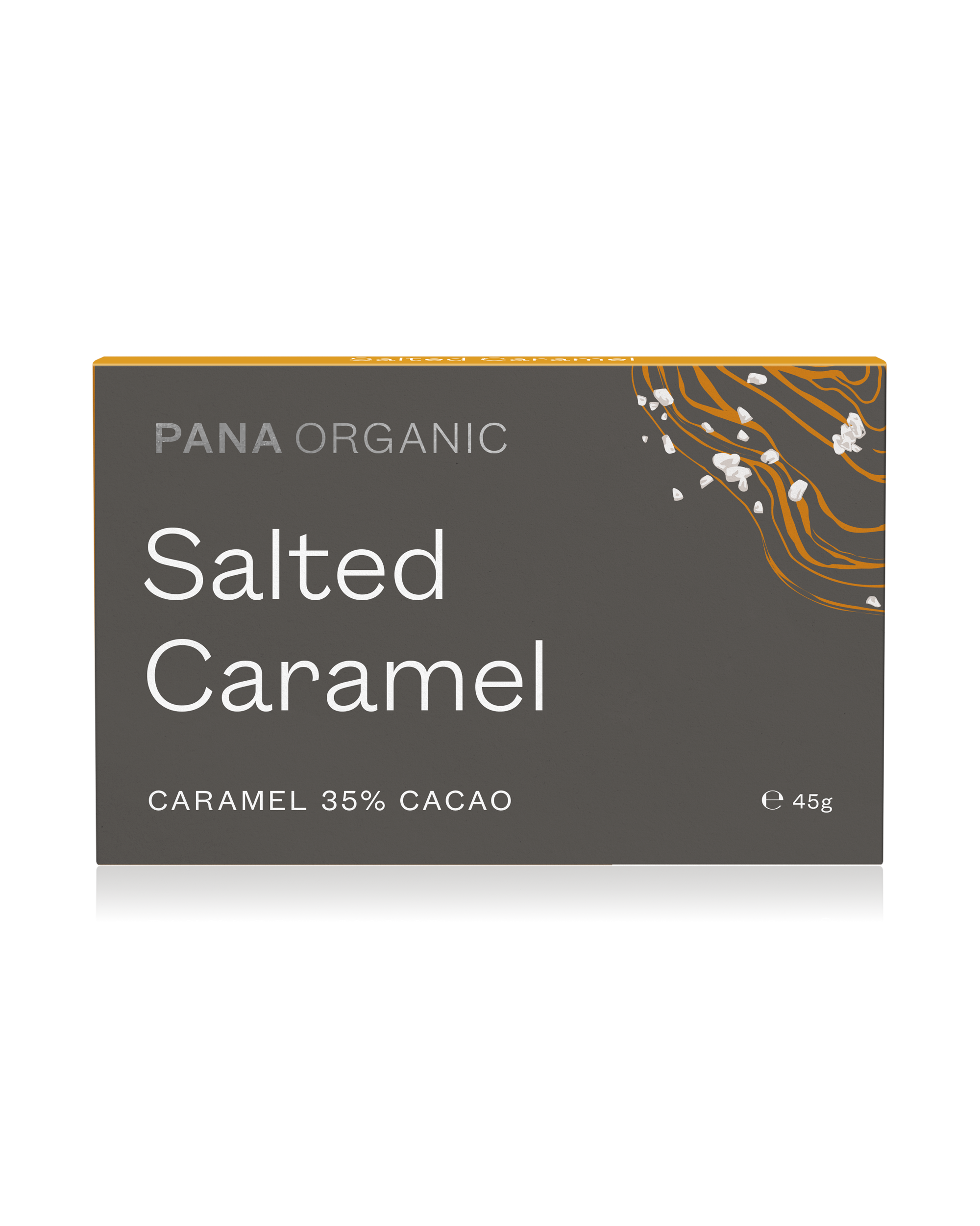 A perfect balance of sweet and salty caramel chocolate, made with organic and plant-based ingredients.