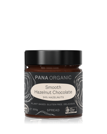 A smooth and creamy hazelnut chocolate spread, perfect for spooning straight from the jar. Certified vegan and organic.