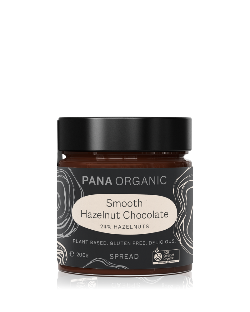 A smooth and creamy hazelnut chocolate spread, perfect for spooning straight from the jar. Certified vegan and organic.