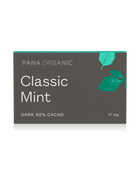 An assortment of handmade and hand-wrapped organic chocolate bar from Pana Organic, perfect for on-the-go snacking or indulging in mixed flavors.