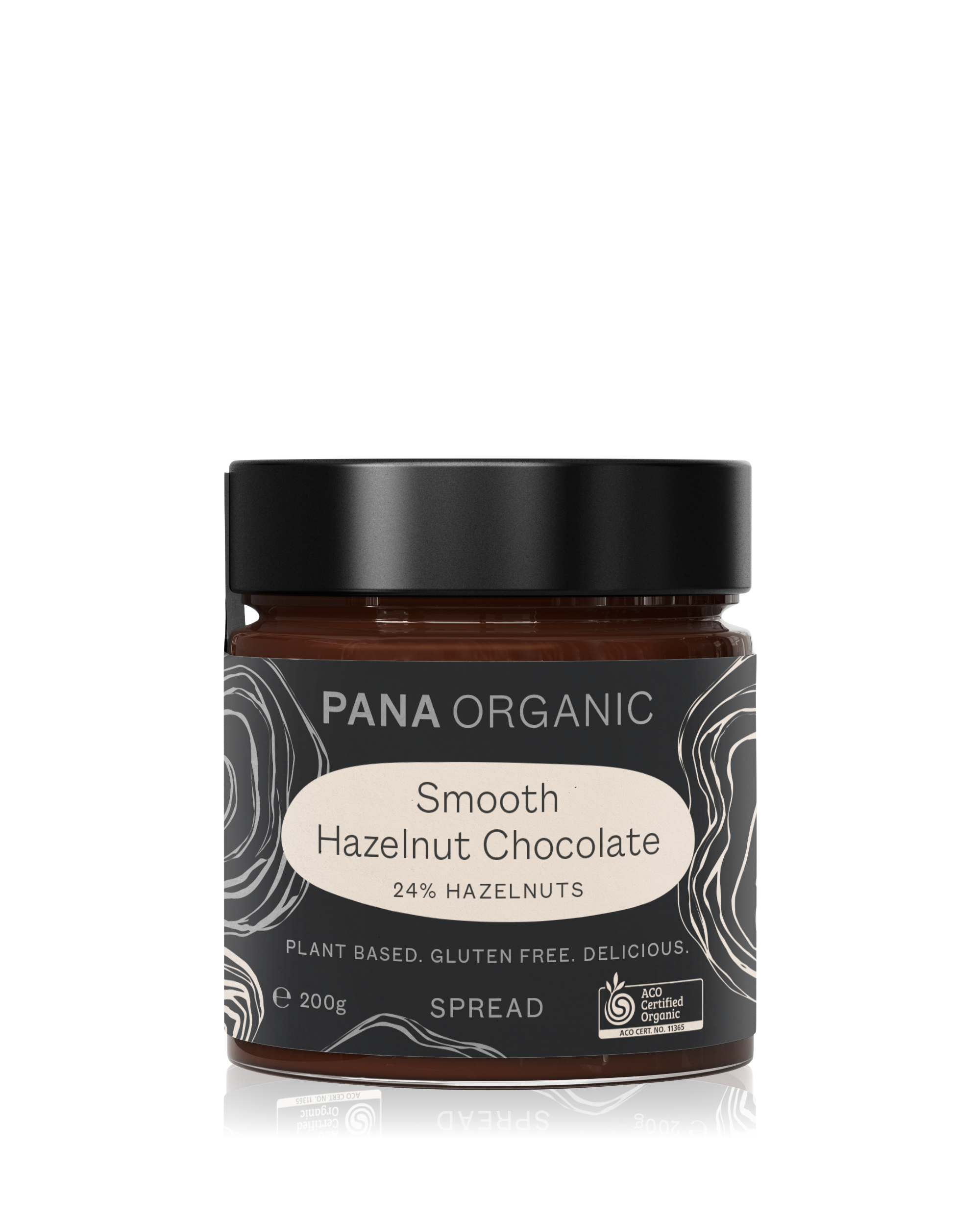 A set of four organic hazelnut spreads, made with a high percentage of hazelnuts for a rich and creamy texture. Perfect for toast, pancakes, and baking.