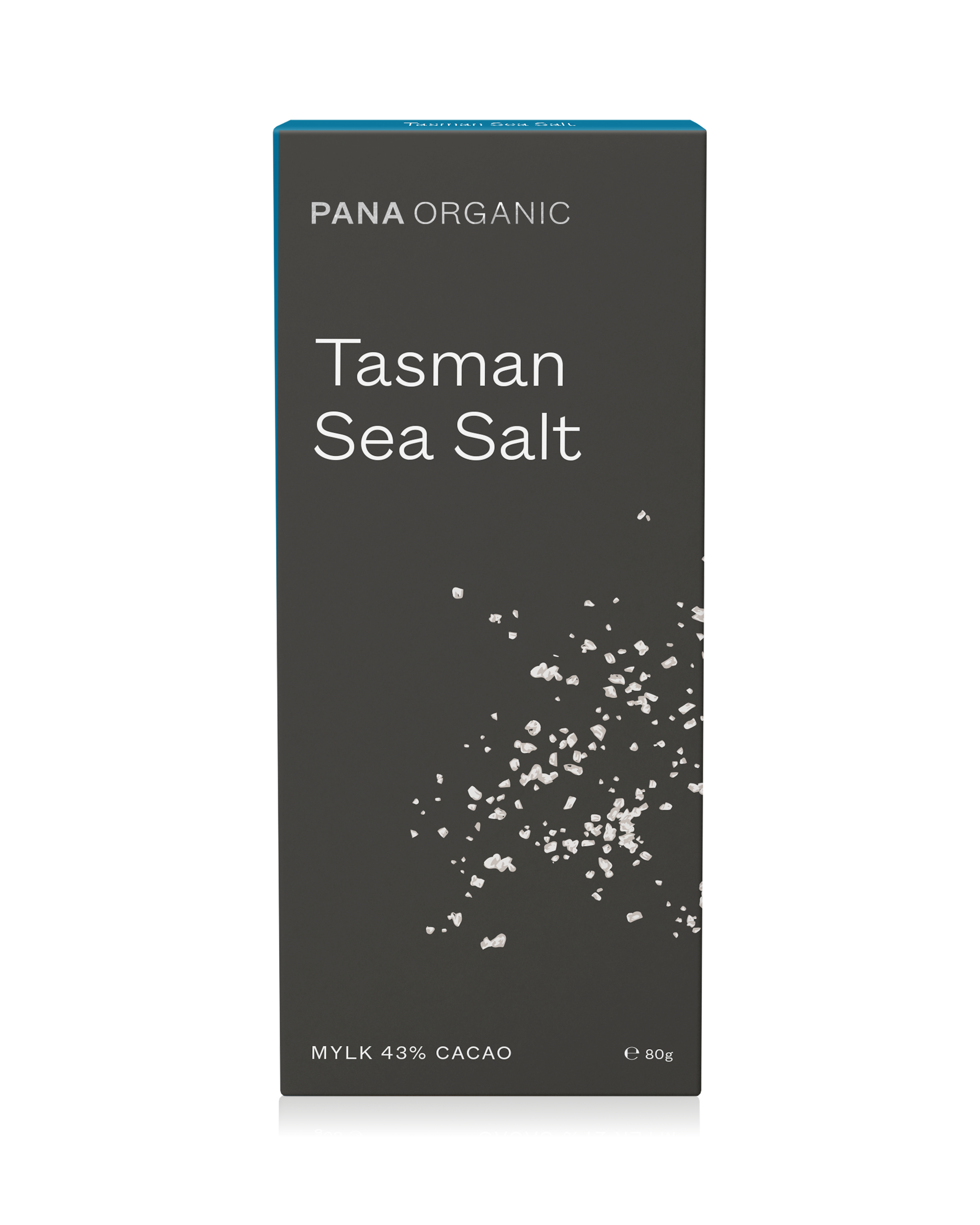 Decadent plant-based mylk chocolate with hand-harvested Tasman Sea Salt crystals for a rich, balanced taste.