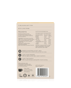 A sustainable flat chocolate bar made with smooth mylk chocolate and crunchy golden honeycomb pieces, crafted with cacao powder and minimal packaging for an eco-friendly indulgence.