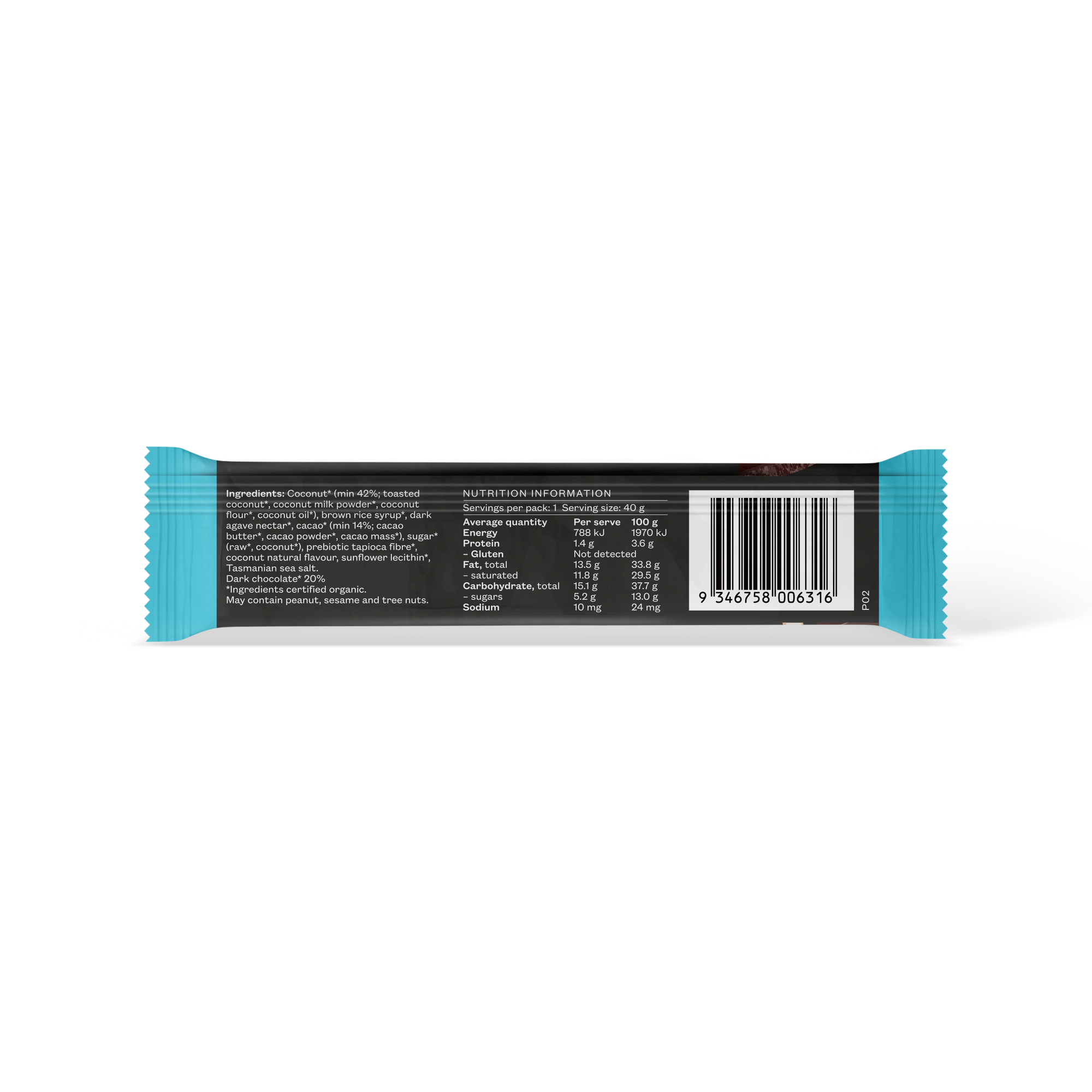 Toasted Coconut & Dark Chocolate Bar