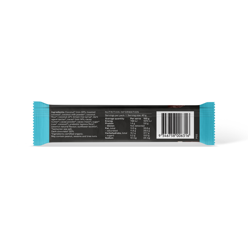 Toasted Coconut & Dark Chocolate Bar