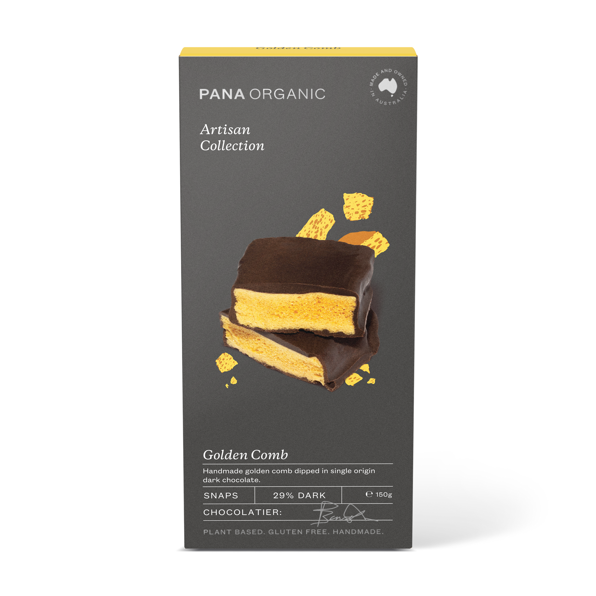 Golden Comb Snaps - Pana Organic | Plant based. Gluten Free